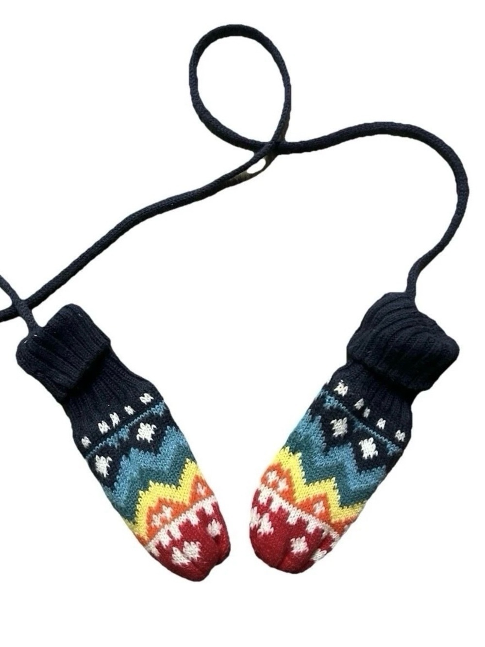 Hanna Andersson Baby Rainbow Mittens Size XXS 0-3 Months